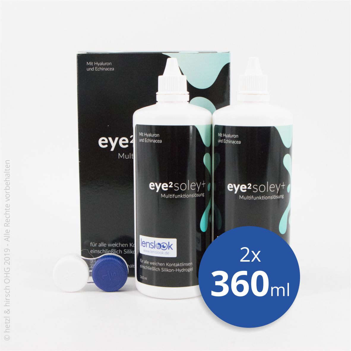 eye2 soley+ 2x360ml - All-in-One Kombilösung
