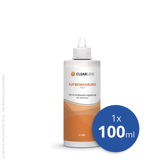 ClearLens Hartlinsen Aufbewahrung 100ml