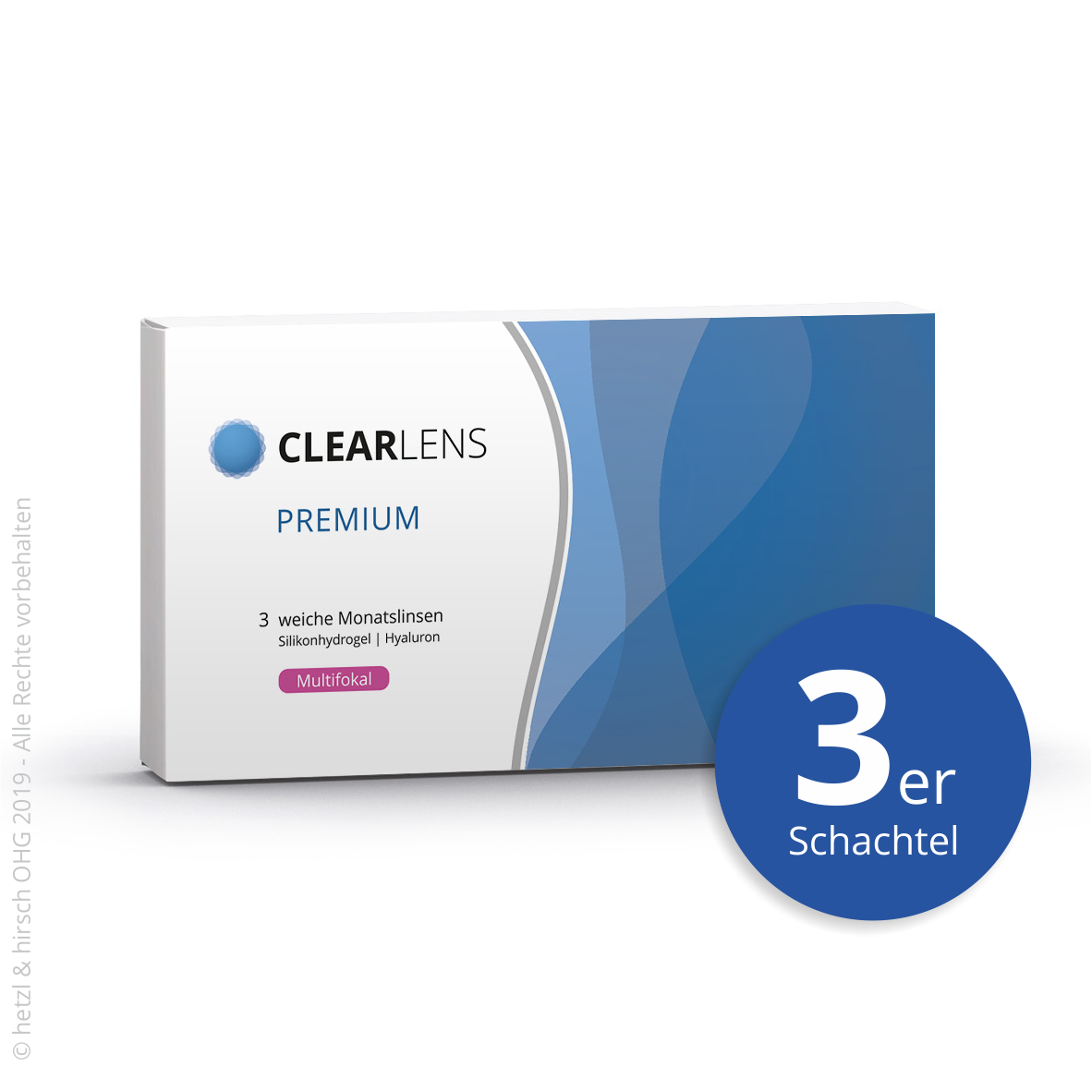 ClearLens Premium 3er Monatslinsen Multifocal