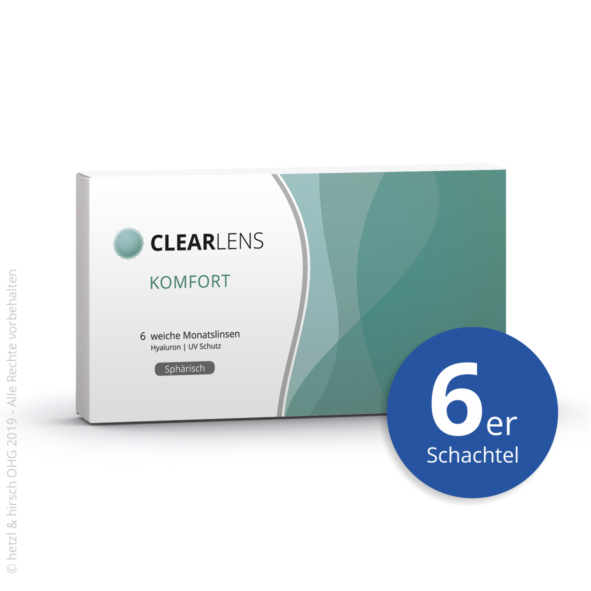 ClearLens Komfort 6er Monatslinsen