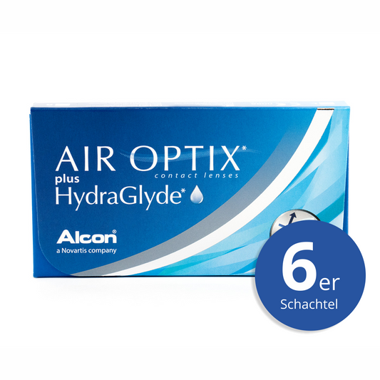 Alcon Air Optix plus HydraGlyde 6er Monatslinsen